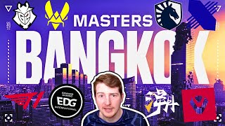 Masters Bangkok Final 4 | EDG vs T1 | G2 vs VIT