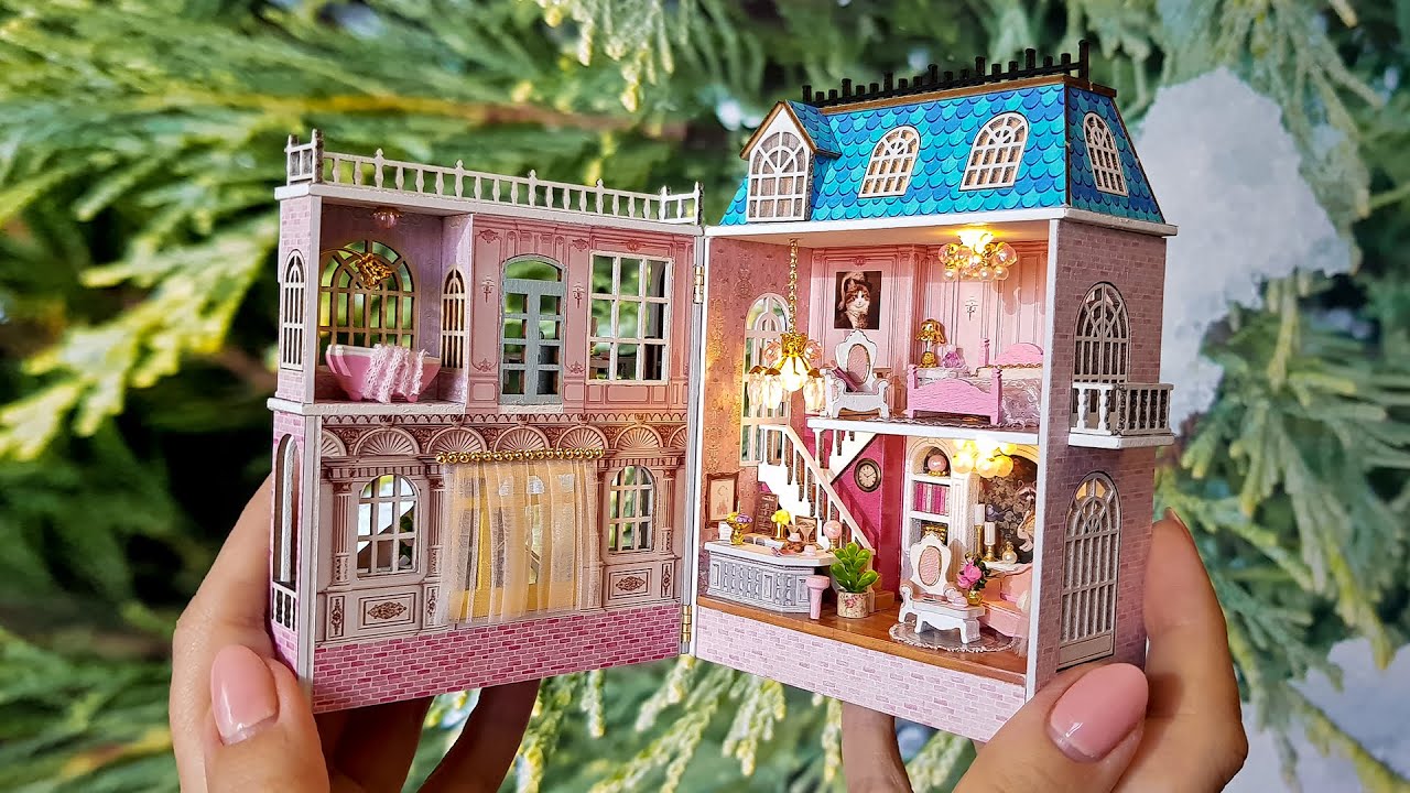 Diy Miniature Dollhouse Kit Romantic Castle Mini House Series Youtube