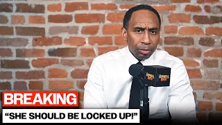 Stephen A Smith Reacts To Chennedy Carter ATTACKING Caitlin Clark