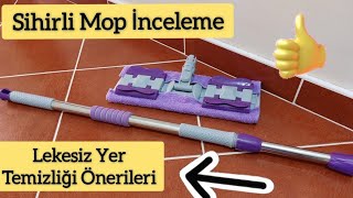 SİHİRLİ MOP Alınır Mı❓️Lekesiz Yer Temizliği Önerileri 👉 Mandallı Mop Detaylı İnceleme Vlog