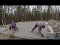 how to pour a 28 x 24 garage concrete floor for diy s and beginners