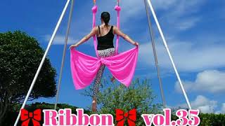 🎀Ribbon🎀Aerial yoga dance(空中ヨガ)vol.35