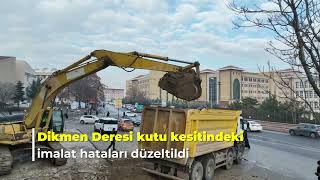 ASKİ’DEN HSK VE İŞKUR’UN ARKASINDAKİ TAŞKIN SORUNUNA NEŞTER