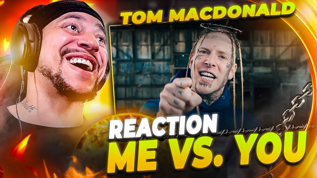 Battle Rap Style Tom Macdonald Me Vs You Live Reaction Youtube
