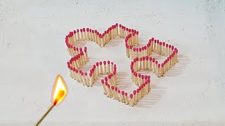 BURN THE PUZZLE | MATCHSTICK CHAIN REACTION DOMINO VS KEBRIT