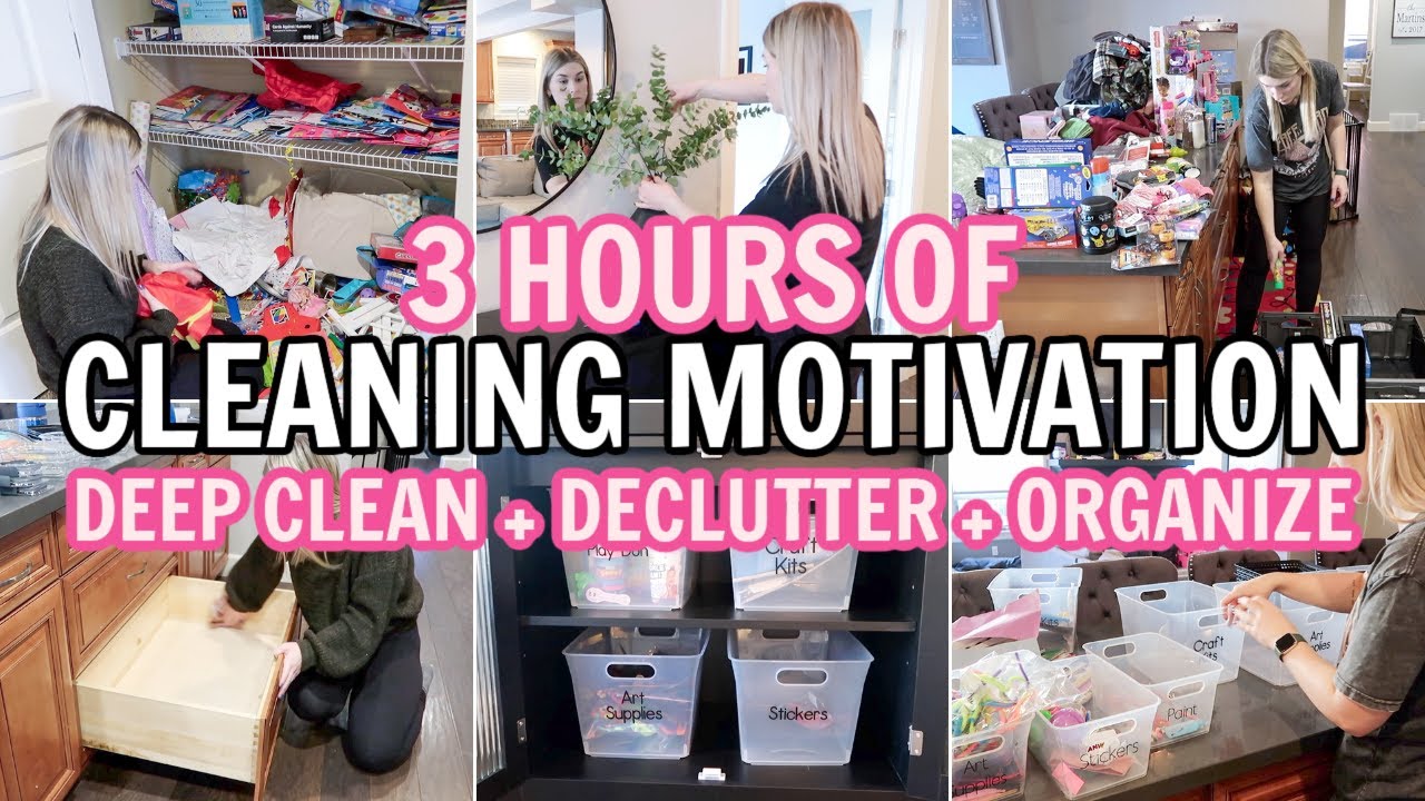 Extreme Deep Clean Declutter Organize Cleaning Motivation Marathon