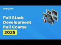 Full Stack Developer Course 2026 | Full Stack Java Developer Tutorial for Beginners | Simplilearn