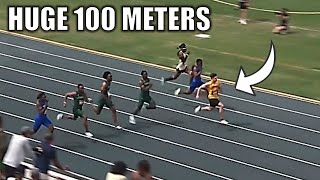 Nobody Was Even Close... || Kalen Walker Drops World's Fastest 100 Meter Time In 2024