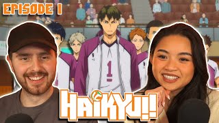 THE GREATEST SPORTS BATTLE BEGINS!! - Girlfriend Reacts To Haikyuu! Season 3 Episode 1 REACTION!