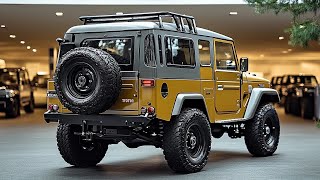 2025 Toyota Land Cruiser FJ40: A Legend Reborn!