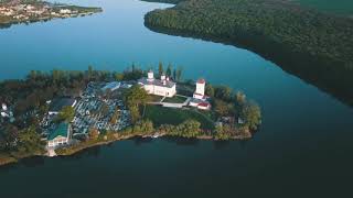 Cernica monastery dji mavic pro aerial footage