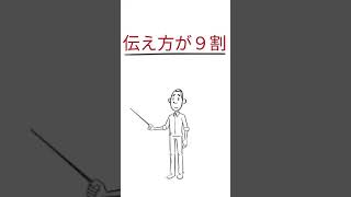 【１分１冊】伝え方が９割。説得力を増す３ステップ。#shorts