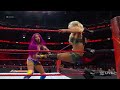 Bayley, Sasha Banks & Dana Brooke vs.  Charlotte Flair, Nia Jax & Emma Raw, April 3, 2017