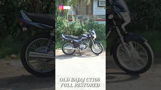 Old Bajaj Ct 100 Full Restored |