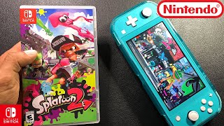 Splatoon 2 | Unboxing and Gameplay | Nintendo Switch Lite | Black Friday Deal