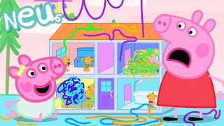Peppa-Wutz-Geschichten 🧸 Das Puppenhaus 🍝 Videos für Kinder