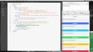 Basic Getting Started Ionic Framework App - HU-1