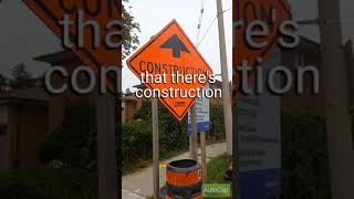 Construction Sign