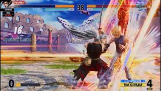 KOF15　極まった覇王丸　17Hit7割MAX一閃コンボ