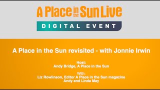 A Place in the Sun revisited – with Jonnie Irwin – What happens after the TV cameras stop rolling?