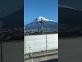 新幹線の車窓から撮影した富士山 2024 1 25 8 35