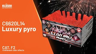 C6620L14 Luxury pyro | Klasek pyrotechnics