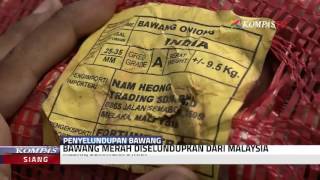 Petugas Gagalkan Penyelundupan Bawang