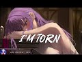 nightcore torn rock version lyrics