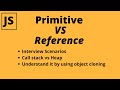 Primitives Vs Reference Types  | Why obj2 = obj1 doesn't create a new Object ? | Interview scenarios
