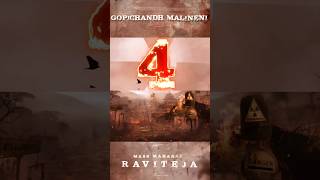 Raviteja 4 Gopichand Malineni Massiest Combo is Back #raviteja  #RT4GM