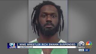 WWE wrestler Rich Swann suspended