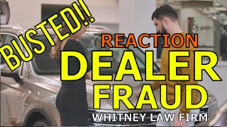 FRAUD, FORGERY AT CAR DEALER! BUSTED! DEALER PAYS $35,000 CONTRACT SETTLEMENT! The Homework Guy