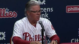 MIA@PHI: Mackanin on Billingsley's elbow issue in 5th