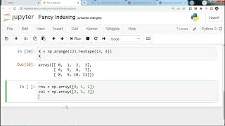 Fancy Indexing || Python || Numpy || Data Science || Machine Learning