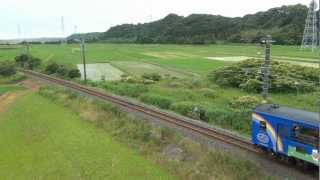 アンパンマントロッコ 成田線 本運転2日目 椎柴～下総豊里 [2012.07.01]