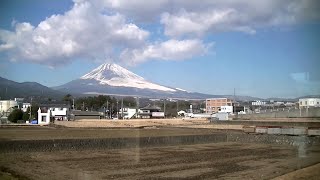 【御殿場線】左車窓 裾野～御殿場  国府津行　313系