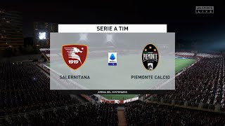 FIFA 22 | Salernitana vs Piemonte Calcio - Serie A Tim | Gameplay