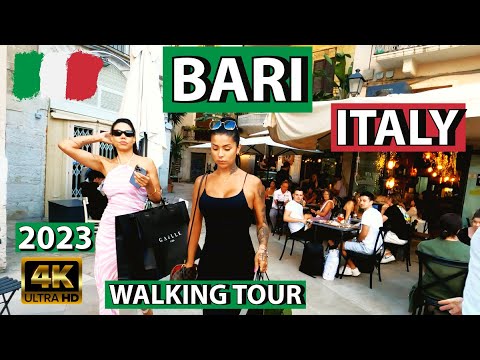 Bari Italy 4k Uhd Walking Tour Youtube