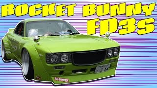 Rocket Bunny FD3S RX-7 // Boss // Racing Paddock Miyoshi // Stance Nation Japan // Nagasaki