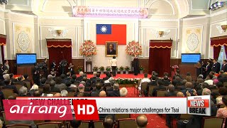 Taiwan welcomes first woman president