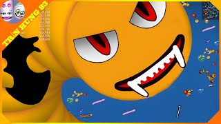 🐍WORMSZONE.IO | GIANT SLITHER SNAKE TOP 01 / Epic Worms Zone Best Gameplay! | Trần Hùng 83