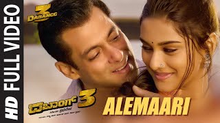 Full Alemaari Video | Dabangg 3 Kannada | Salman Khan | Sonakshi S,Saiee M | Salman Ali | Muskaan