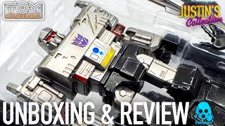 Megatron Threezero DLX Transformers War for Cybertron Siege Diecast Unboxing \u0026 Review