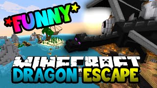 Minecraft *Funny Moments* Dragon Escape Parkour!