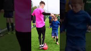 I Challenged a PRO Kid Footballer... (Nutmeg) #Shorts