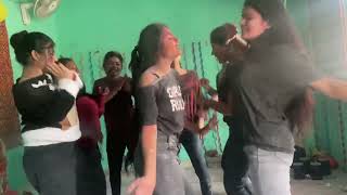 Girls hostel Saraswati puja full masti and dance #shorts