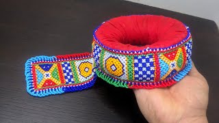 Dal moti Indhoni design tutorial part -2/ beautiful Indhoni design trick