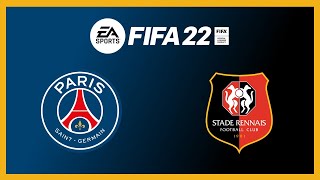 PARIS SG v. RENNES | Ligue 1 | FIFA 22