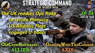 Strategic Command WaW-TRP Mod Ep 74 OldCrowBalthazor [Allies] vs GamingWithTheColonel [Axis]