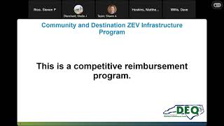 VW Community and Destination Charging ZEV Infrastructure Program Webinar Overview of the RFP